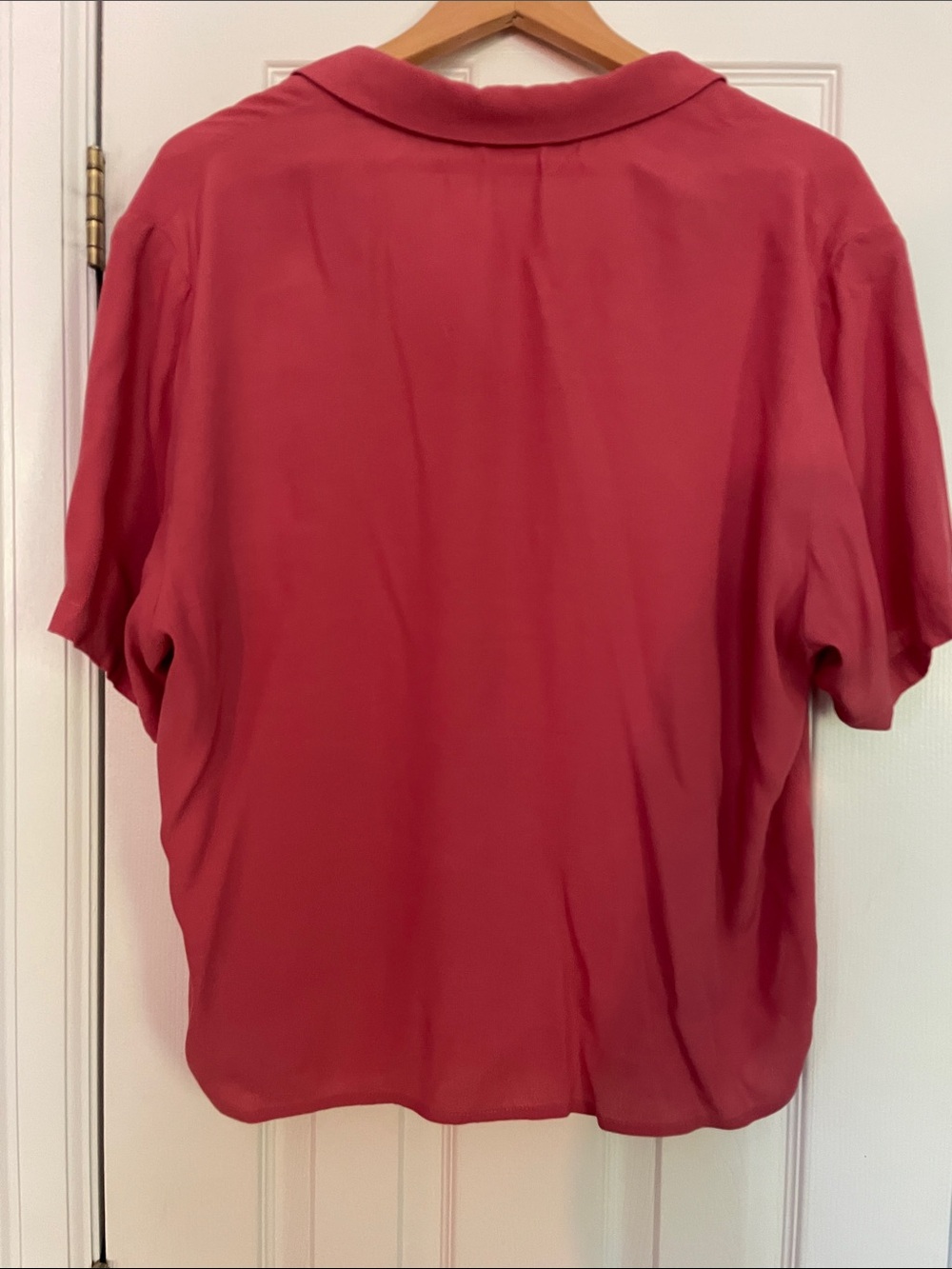 Frank & Oak Camp Collar Blouse - Rose - Picture 3 of 3